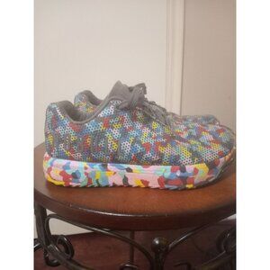 NOBULL Project Training Shoes Colorful Camo Print Sneakers Men 4.5/Women 6